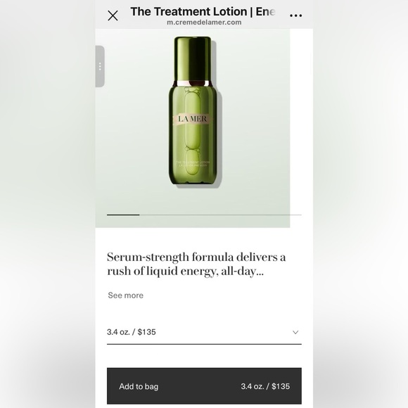 NEW 3xLa Mer THE TREATMENT LOTION 30ML - Picture 3 of 5